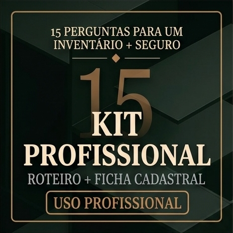 Kit Profissional do Método das 15 Perguntas (Roteiro + ficha cadastral)